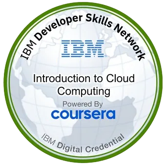 Introduction au Cloud Computing certificate logo